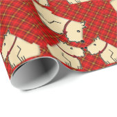 Fuzzy Wuzzy Scottish Guard Geschenkpapier (Rolleneckpunkt)