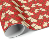 Fuzzy Wuzzy Scottish Guard Mini Geschenkpapier (Rolleneckpunkt)