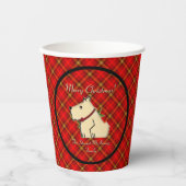 Fuzzy Wuzzy Scottish Guard (Personalisiert) Pappbecher (Vorderseite)