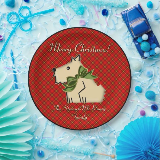 Fuzzy Wuzzy Scottish Guard (Personalisiert) Pappteller (Party)