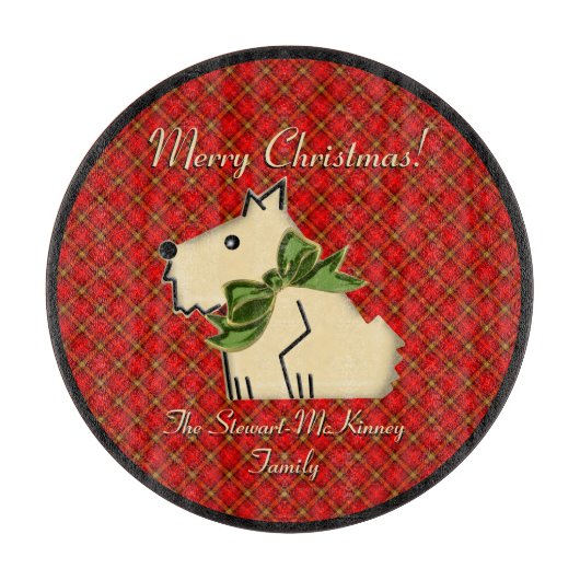 Fuzzy Wuzzy Scottish Guard (Personalisiert) Schneidebrett (Vorderseite)