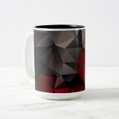 FuzzyFoxArt 3 Zweifarbige Tasse (Vorderseite Links)