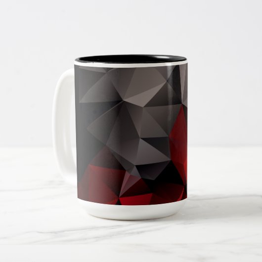 FuzzyFoxArt 3 Zweifarbige Tasse (Vorderseite Links)