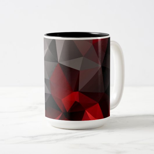 FuzzyFoxArt 3 Zweifarbige Tasse (VorderseiteRechts)