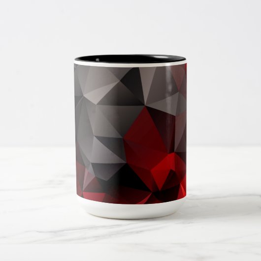 FuzzyFoxArt 3 Zweifarbige Tasse (Mittel)