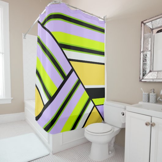 FuzzyFoxArt Duschvorhang (Beispiel)