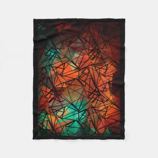 FuzzyFoxArt Fleecedecke (Vorderseite)