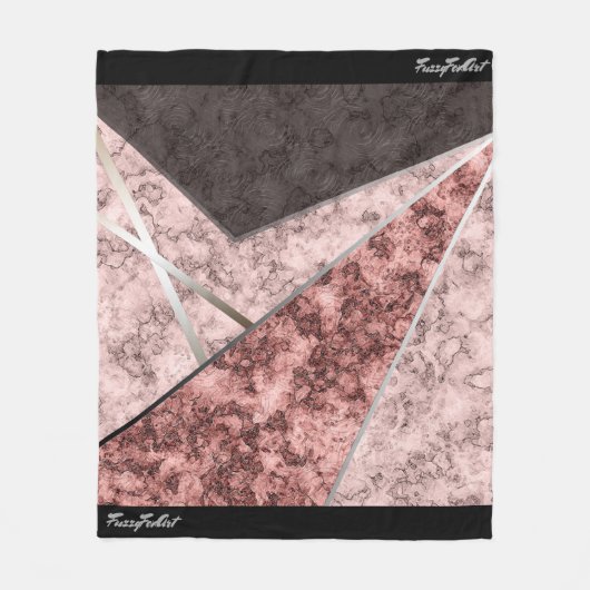 FuzzyFoxArt Fleecedecke (Vorderseite)