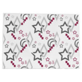 FuzzyFoxArt Große Geschenktüte (Rückseite)