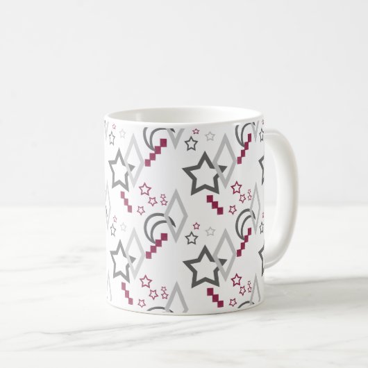 FuzzyFoxArt Kaffeetasse (VorderseiteRechts)