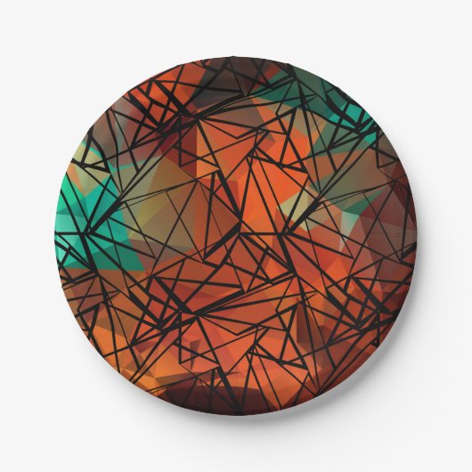 FuzzyFoxArt Pappteller (Vorderseite)