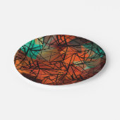 FuzzyFoxArt Pappteller (Schrägansicht)