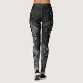 FuzzyFoxArt , polygon-Leggings Leggings (Rückseite)
