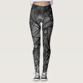 FuzzyFoxArt , polygon-Leggings Leggings (Vorderseite)