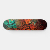 FuzzyFoxArt , Polygon Skateboard (Horizontal)