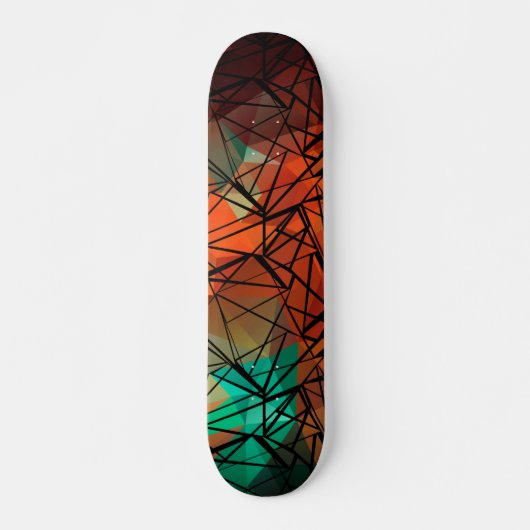 FuzzyFoxArt , Polygon Skateboard (Vorne)