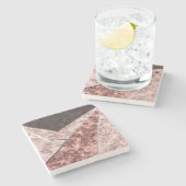 FuzzyFoxArt Steinuntersetzer (Seitenansicht)