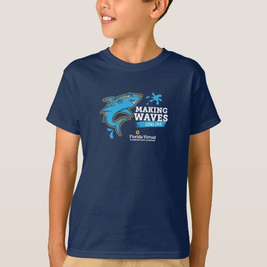 FVES Making Waves Online Jugend T-Shirt (Vorderseite)