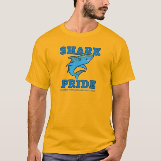 FVES Shark Prix, Gold T-Shirt (Vorderseite)
