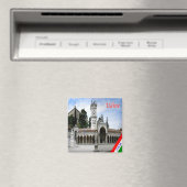 FVG022 UDINE, Piazza Libertà, Italien, Kühlschrank Magnet (In Situ (Geschirrspüler))