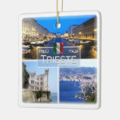 FVG026 TRIESTE, Mosaik, Italien, Keramikornament (Links)