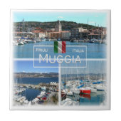 FVG032 MUGGIA, Mosaik, Italien, Fliese (Vorderseite)