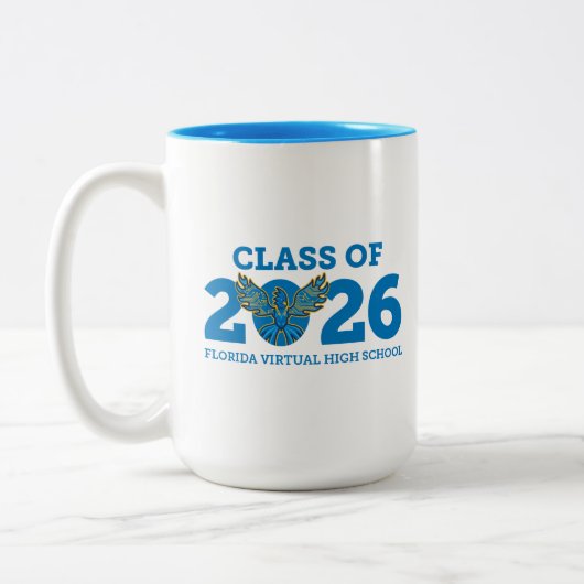 FVHS-Klasse 2026 Zweifarbige Tasse (Links)