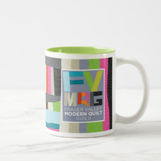 FVMQG moderne Steppdecken-Tasse Zweifarbige Tasse