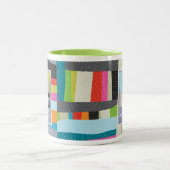 FVMQG moderne Steppdecken-Tasse Zweifarbige Tasse (Mittel)