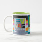 FVMQG moderne Steppdecken-Tasse Zweifarbige Tasse (Links)
