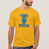 FVMS-Eule, Gold T-Shirt (Vorderseite)