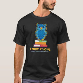 FVMS wissen, dass es Owl ist, schwarz T-Shirt