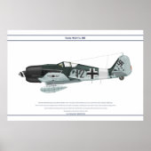 FW-190 A-8 JG3 1 POSTER (Vorne)
