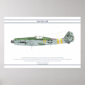 FW-190 D-9 JG2 1 POSTER (Vorne)