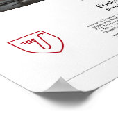 Fw 190 D-9 (Oskar Romm) Poster (Ecke)