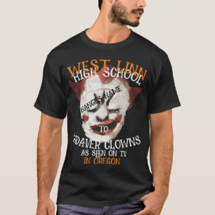 FW HG SL WEST LINN HIGH SCHOOL Leichenschmink-Clow T-Shirt