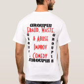 FWA Groupie T-Shirt (Rückseite)