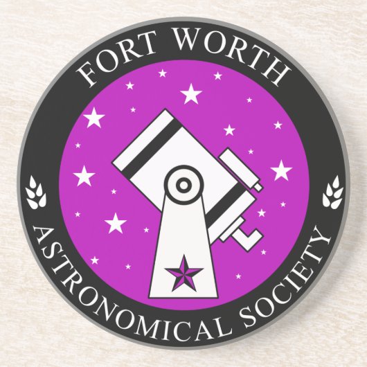 FWAS-Acrylic Sandstone-Untersetzer - ohne Panther Getränkeuntersetzer (Vorne)