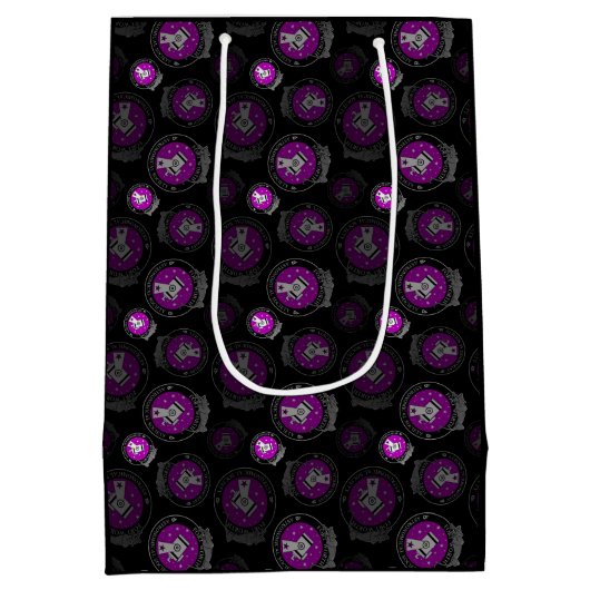 FWAS Logo Gift Bag Mittlere Geschenktüte (Rückseite)