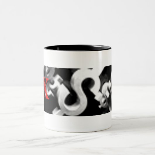 FX-Cashflow Zweifarbige Tasse (Mittel)