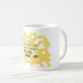 FX Spieler-Rechtschreibungs-Bienen-Tasse Kaffeetasse (VorderseiteRechts)