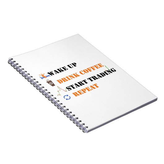 Fx Trader Collection 9 Spiral Foto Notebook Notizblock (Rechte Seite)