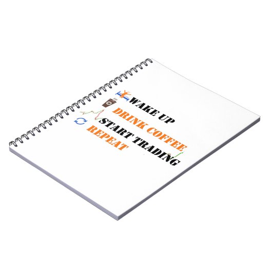 Fx Trader Collection 9 Spiral Foto Notebook Notizblock (Linke Seite)