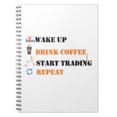 Fx Trader Collection 9 Spiral Foto Notebook Notizblock (Vorderseite)
