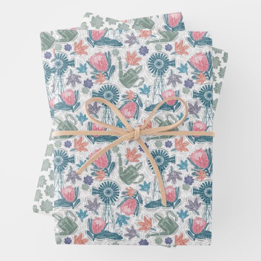Fynbos Farm Geschenkpapier Set (Beispiel)