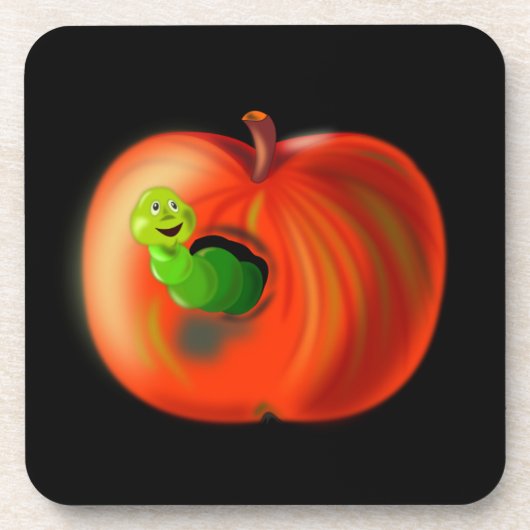 Fynny Apple Untersetzer (Vorderseite)
