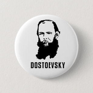 Fyodor Dosoevsky Button