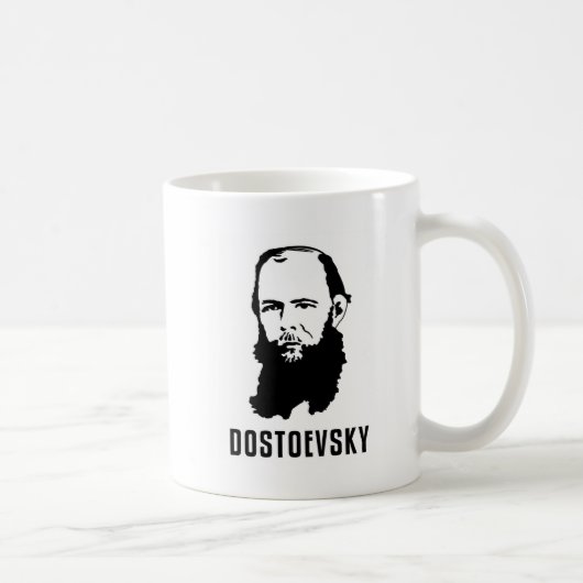 Fyodor Dosoevsky Kaffeetasse (Rechts)