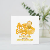 Fyodor Dostoevsky - Geometrischer, eleganter Stil (Stehend Vorderseite)