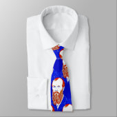 Fyodor Dostoevsky - Geometrischer, eleganter Stil Krawatte (Gebunden)